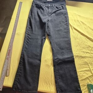 Levi's Black Straight-Leg Women's Jeans